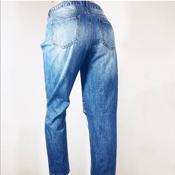 Life in progress distressed boyfriend jeans size27 - Picture 2 of 6